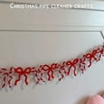 thumbnail image 7 of Shoreew 100 Pcs Christmas Pipe Cleaners 50 Red White Striped And 50 Red Thick Fluffy Chenille Stems for DIY Arts Crafts Christmas Decoration, 7 of 7