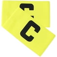 thumbnail image 1 of BRIGHTFUFU 2Set Yellow Nylon Arm Bands for Soccer with Simple Lettering 13.50X6.00X0.50cm, 1 of 8