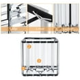 thumbnail image 4 of Phenofice Pendant Lamp Shade Crystal Square Dust Protection for Living Room 1Set, 4 of 8
