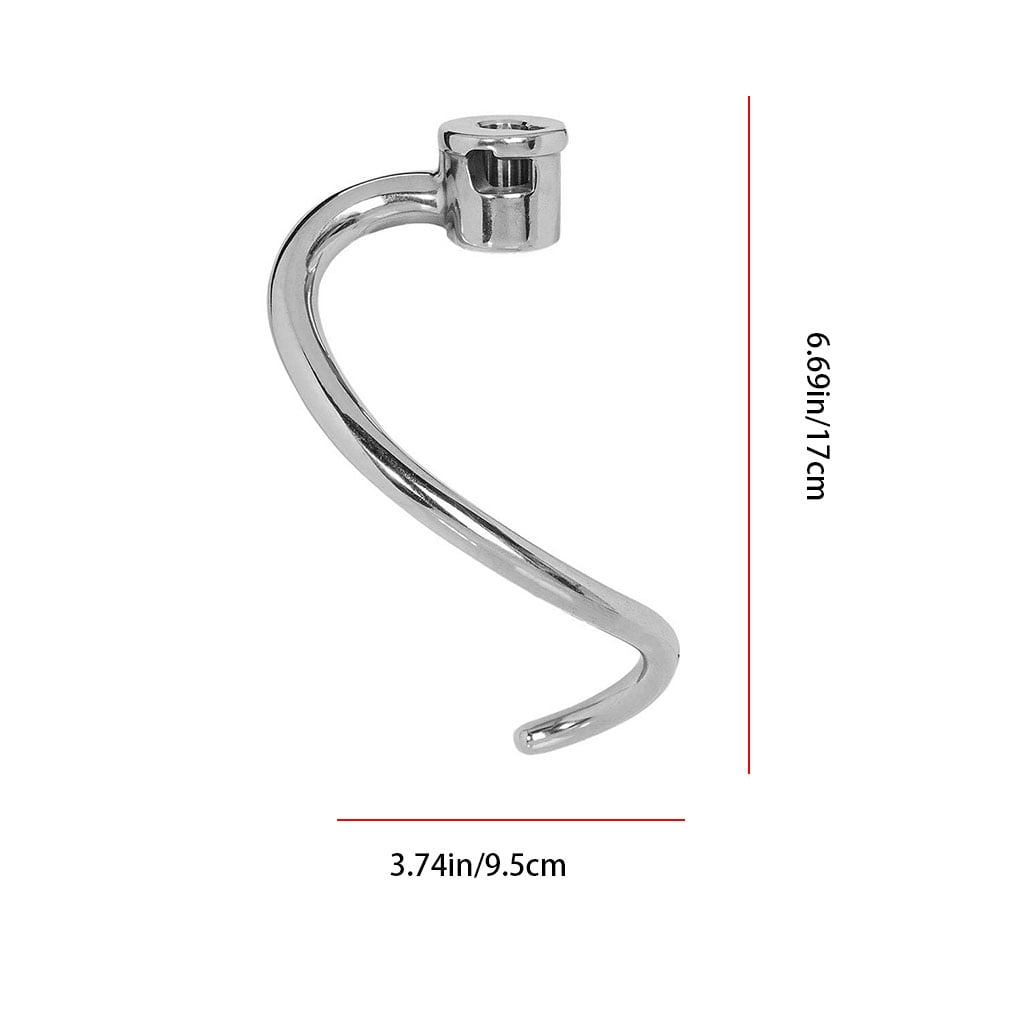 Stainless Steel Dough Hook Attachment for KitchenAid 4.5-5 Quart Tilt Head  Stand Mixer, Replacement Parts Bread Hooks - AliExpress