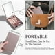 thumbnail image 5 of Travel Makeup Brush Set With LED Light Mirror With 14 Makeup Brush Sets For Gifts, 5 of 5