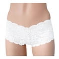 thumbnail image 2 of Bóxer Secret Treasures para Mujer, Blanco Casual Encaje Talla G, 2 of 4