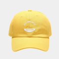 thumbnail image 1 of Gorra para el sol de béisbol de algodón con letras de CA para mujer, sombrero con Cierre trasero, ajustable, informal, para ir de compras, gorros de Hip Hop, 2023, 1 of 4