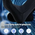 thumbnail image 3 of 3mm Neoprene Dive Socks, Light and Breathable, Slip Resistance Bottom, Bandage Fastener, Quick Drying, 3 of 7