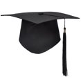 thumbnail image 4 of Sombrero de ceremonia para adultos Sombrero de maestro para ceremonia de graduación de 18 años Sombrero de doctor Sombrero de copa para adultos de 18 años, 4 of 5