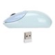 thumbnail image 1 of 2.4GHz Wireless Mouse, Dual Mode, Silent, Cat Paw Mouse for Computer and Tablet, Three DPI Levels, Blue, 1 of 4