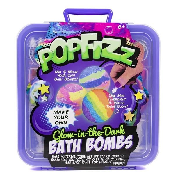 POPFIZZ Ultimate GlowintheDark D.I.Y. Bath Bombs Kit