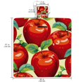 thumbnail image 2 of Fruit Extra Large Canvas Beach Blanket for Picnic Mat, Waterproof and Sandproof Outdoor Mat for Beach, Camping, or Travel, Foldable and Portable, 200x150cm, 2 of 6