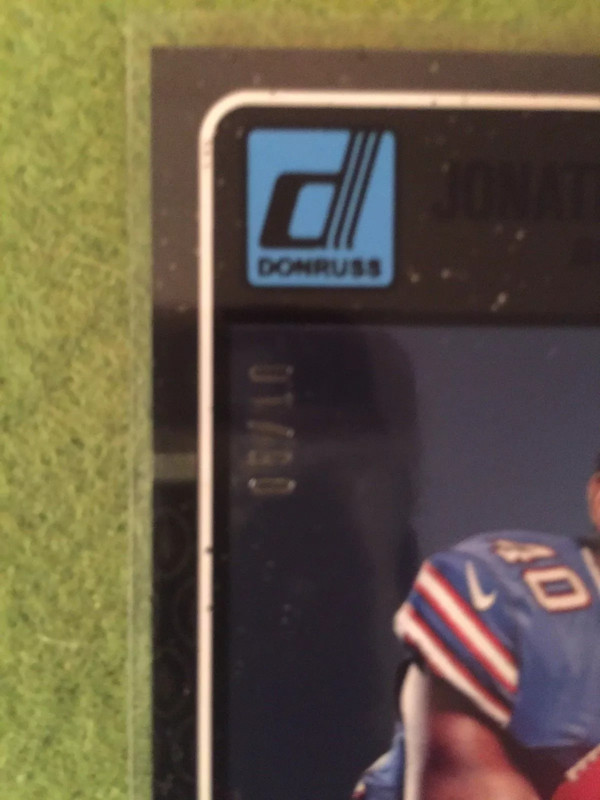 JONATHAN WILLIAMS ROOKIE PRESS PROOF RC BLACK CARD /10 SSP NFL Football RC Bills