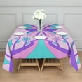 thumbnail image 3 of Butterfly Square Tablecloth 52x52in-Waterproof Polyester Printed Table Cover, Wrinkle Resistant & Washable for Kitchen Dining Picnic Party Decor, Buffet Table, Holiday Party, Dinner, Wedding, 3 of 6