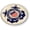 Flexible, variant on BestLicensePlateFrames United States Coast Guard 3D Domed Car Emblem Badge Sticker Flexible Round (b)