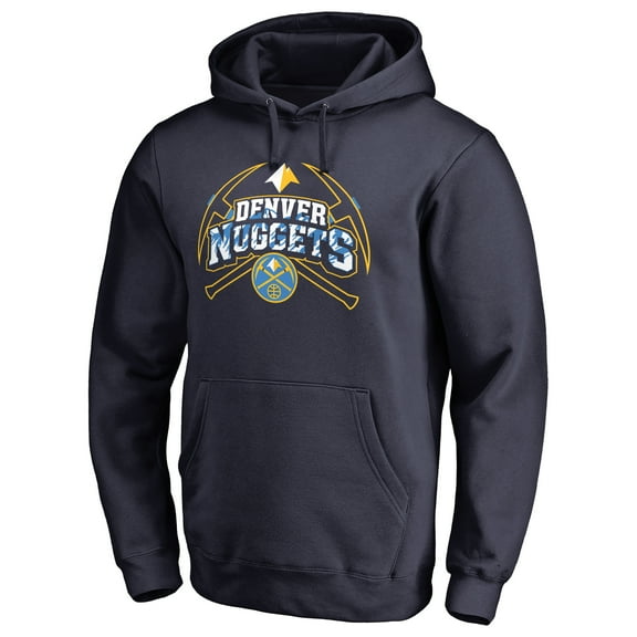 Men's Navy Denver Nuggets Pickaxe Hometown Collection Pullover Hoodie