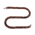 thumbnail image 2 of Monyance tortoise-shell texture glass chain Womens Eyeglass Chain Sunglasses Retainer Lanyard Link(27.56X0.67X0.2Inches), 2 of 10
