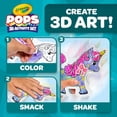 thumbnail image 4 of Set para colorear con personajes inflables Crayola Pops para niños de 5 a 8 años, 4 of 7