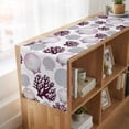 thumbnail image 6 of Table Runners 72 Inches Long Dress Scarves, Shell Coral Coastal Farmhouse Kitchen/Dining Table Runner, Coffee Tablerunners, Nautical Summer Beach Ocean Sea 18x72 Inch, 6 of 9