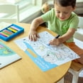 thumbnail image 6 of Melissa & Doug Playmats Animals Take-Along Paper Coloring And Learning Activity Pads (24 Pages) - FSC Certified, 6 of 10
