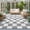 Gray, variant on Creamy Beige Plaid Washable Runner Rugs 2'x6', Modern Checkerboard Plaid Repeating Pattern Washable Runner Rug Non-Slip Sturdy Edge Binding Carpet for Bedside Hallway Runner Kitchen Galley