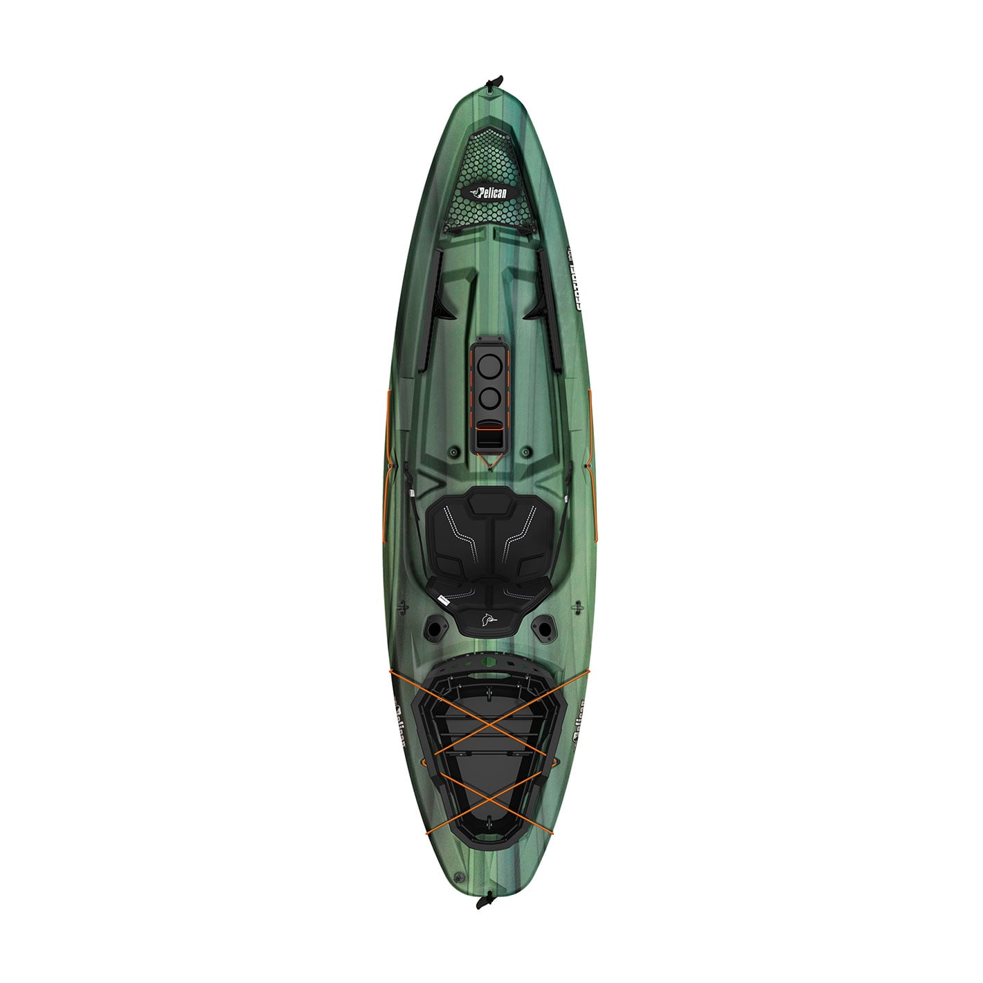 Pelican - Sentinel 100X - Angler Fishing Kayak - 10 ft - Fade Black Green 