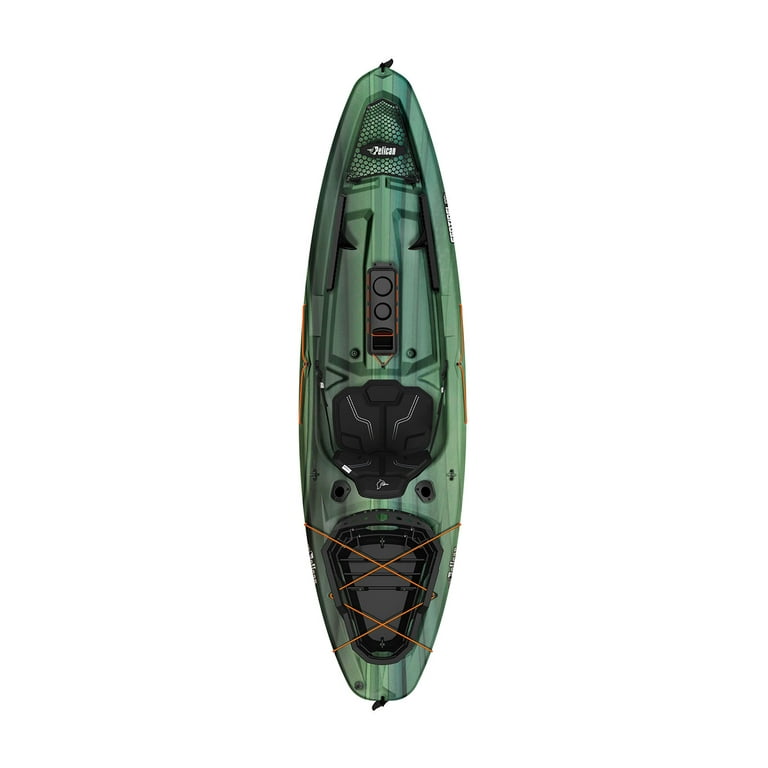 Pelican - Sentinel 100X angler fishing kayak - Fade Black Green