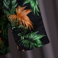 thumbnail image 4 of qolati Toddler Baby Boy Clothes 2 Piece Hawaiian Outfits Tropical Plants Printed Button Down Shirt and Shorts Summer Beach Shorts Sets Yellow 2 Years, 4 of 7