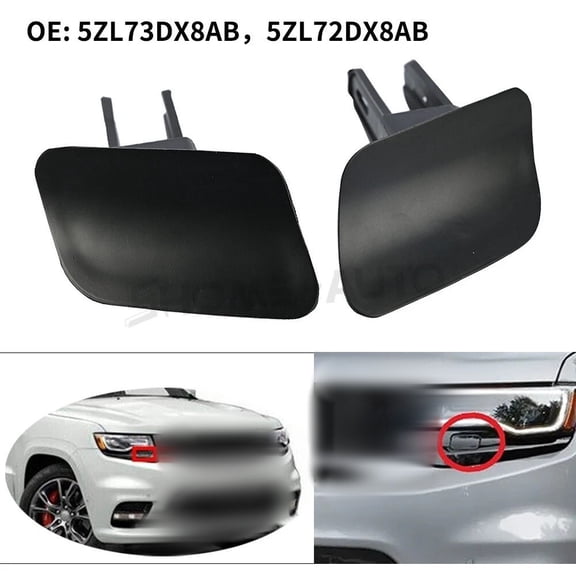 For Jeep Grand Cherokee 2017-2021 SRT8 Trackhawk Headlight Washer Cover