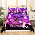 thumbnail image 2 of Juego de Funda Nórdica Tamaño Twin,Juego de Cama Cheer Team 2pcs para Niños Adolescentes Niñas, 2 of 7