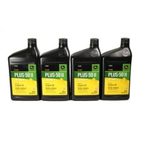 John Deere Original Equipment (4 PACK) Plus-50 II SAE 10W-30 Quart Engine Oil - TY26669