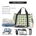 thumbnail image 5 of Rocae Cartoon Turtles Print Hand Travel Bag Travel Duffel Bag and Fitness Bag, Women's Waterproof Weekend Tote, Men's Travel and Fitness Essentials, 5 of 7