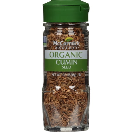 McCormick Gourmet Organic Cumin Seed 1.37 oz Bottle