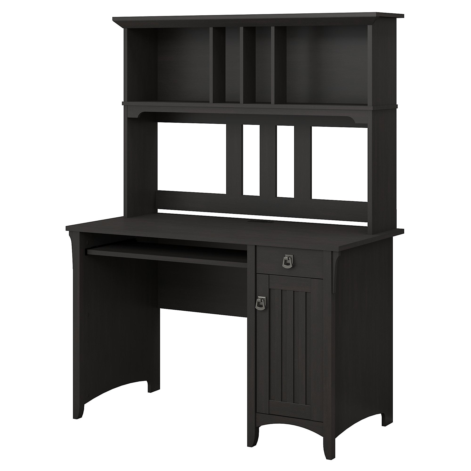 Bush Furniture Salinas Mission Style Desk With Hutch In Vintage