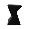 thumbnail image 3 of Noble House Tess Modern Light Weight Concrete Outdoor Accent Table in Black, 3 of 7