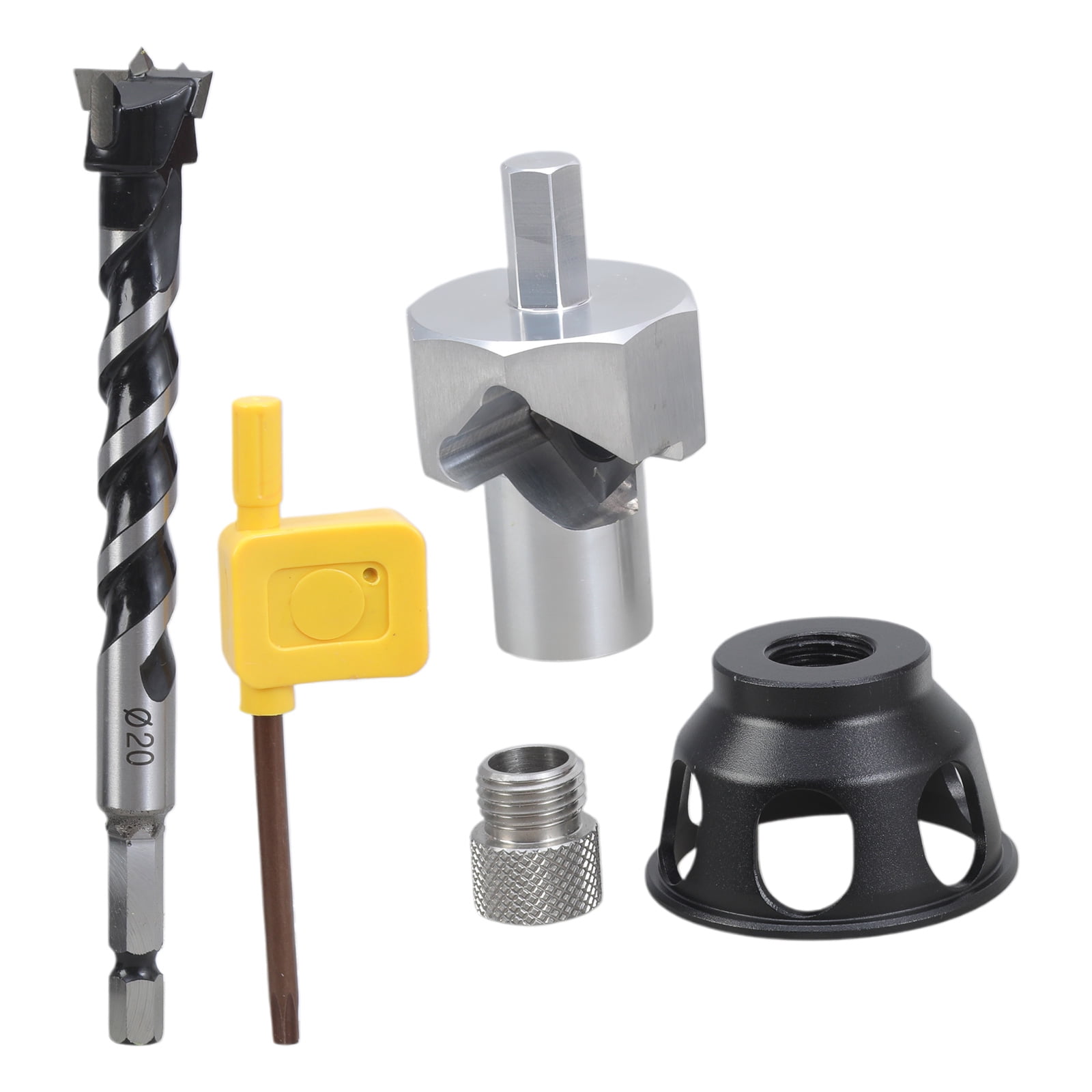 lanema Vertical Positioning Hole Puncher Pocket Hole Jig Carpentry Tool Mini Straight Angle Drill Guide Doweling Jig Kit