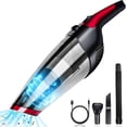 thumbnail image 1 of Handheld Vacuum Cleaner Cordless, Rechargeable (USB Charge), Powerful Suction Cleaner, Portable Hand Vacuum for Pet Hair Home and Car Cleaning, Wet & Dry, 1 of 5
