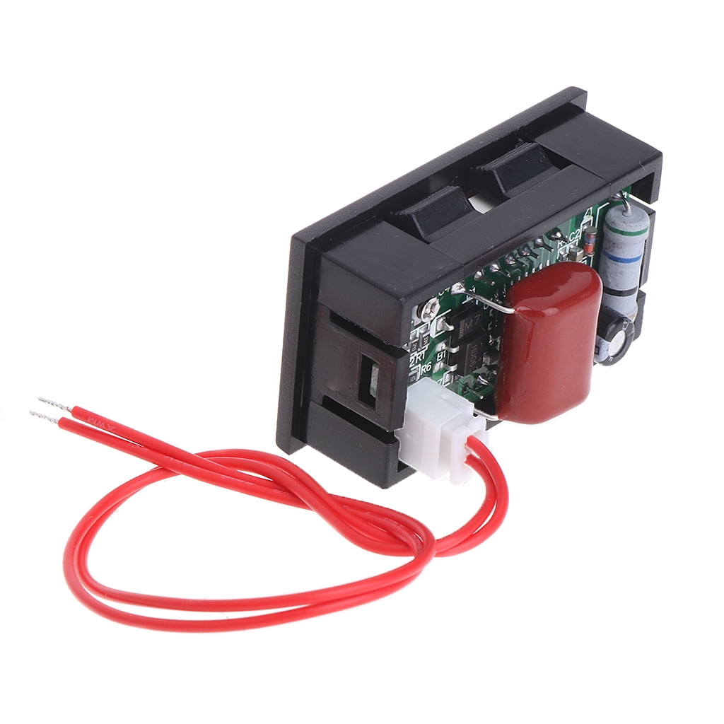 2 Wire 0.56" AC 30V-500V LED Digital Voltmeter Meter Monitor Tester For 110V 220 