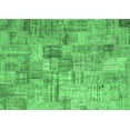 thumbnail image 1 of Ahgly Company Indoor Rectangle Patchwork Emerald Green Transitional Area Rugs, 7' x 10', 1 of 4