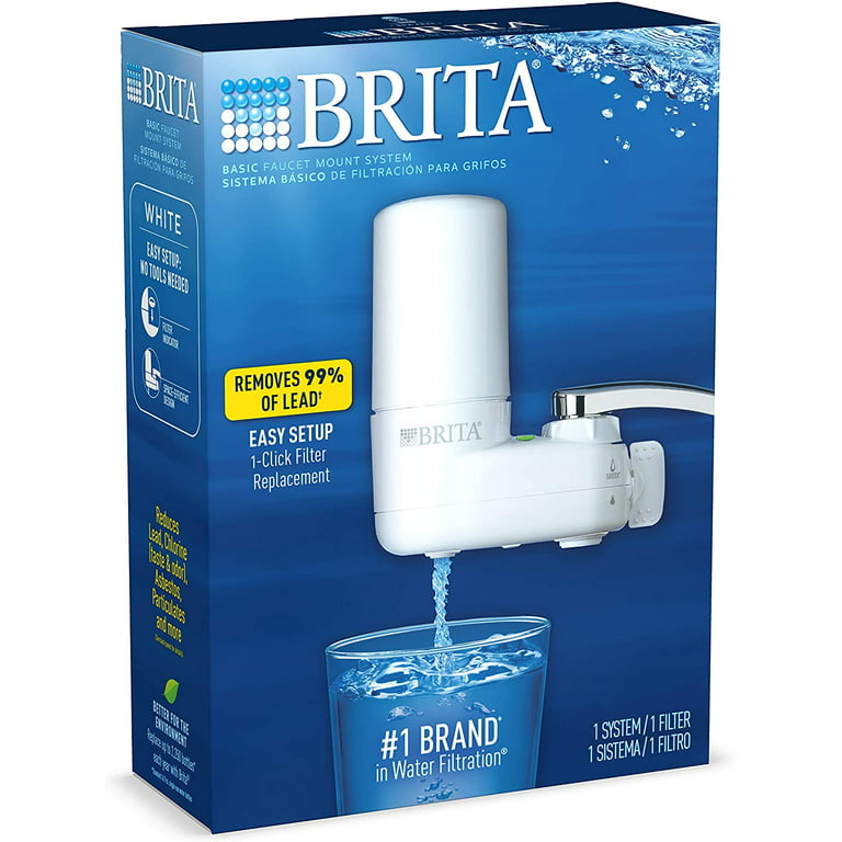 Brita Tap Water Filter System Faucet Filtration System Filter Change  Reminder 60258352146