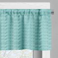 thumbnail image 3 of Ambesonne Teal Valance Pack of 2, Vintage Arrows Colorful, 54"X12", Turquoise Grey White, 3 of 5
