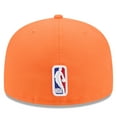 thumbnail image 4 of Men's New Era Orange Charlotte Hornets 2025/26 City Edition Alternate 59FIFTY Fitted Hat, 4 of 5