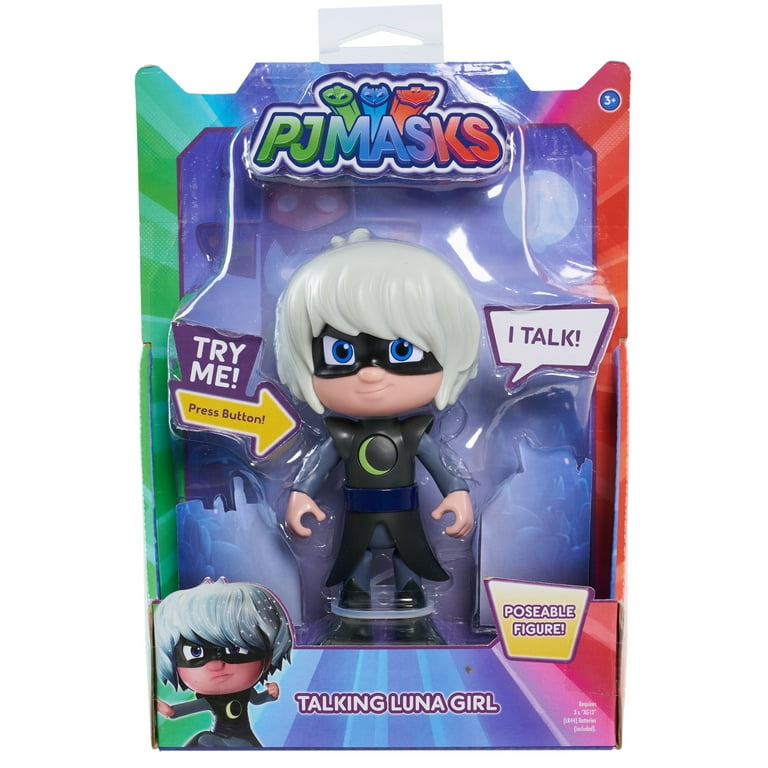 PJ Masks Deluxe Talking Figure Luna Girl Walmart