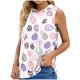 thumbnail image 2 of Xuyuer Happy Easter Holiday Print Essentials Sleeveless For Women - Soft Fitted Pullover Women's Fashion Printed Hooded Sleeveless Casual Daily Wear, 2 of 5