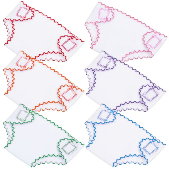 LIOOBO 6Pcs Reusable Diapers for Dolls with Adjustable Tape Ideal for Playtime