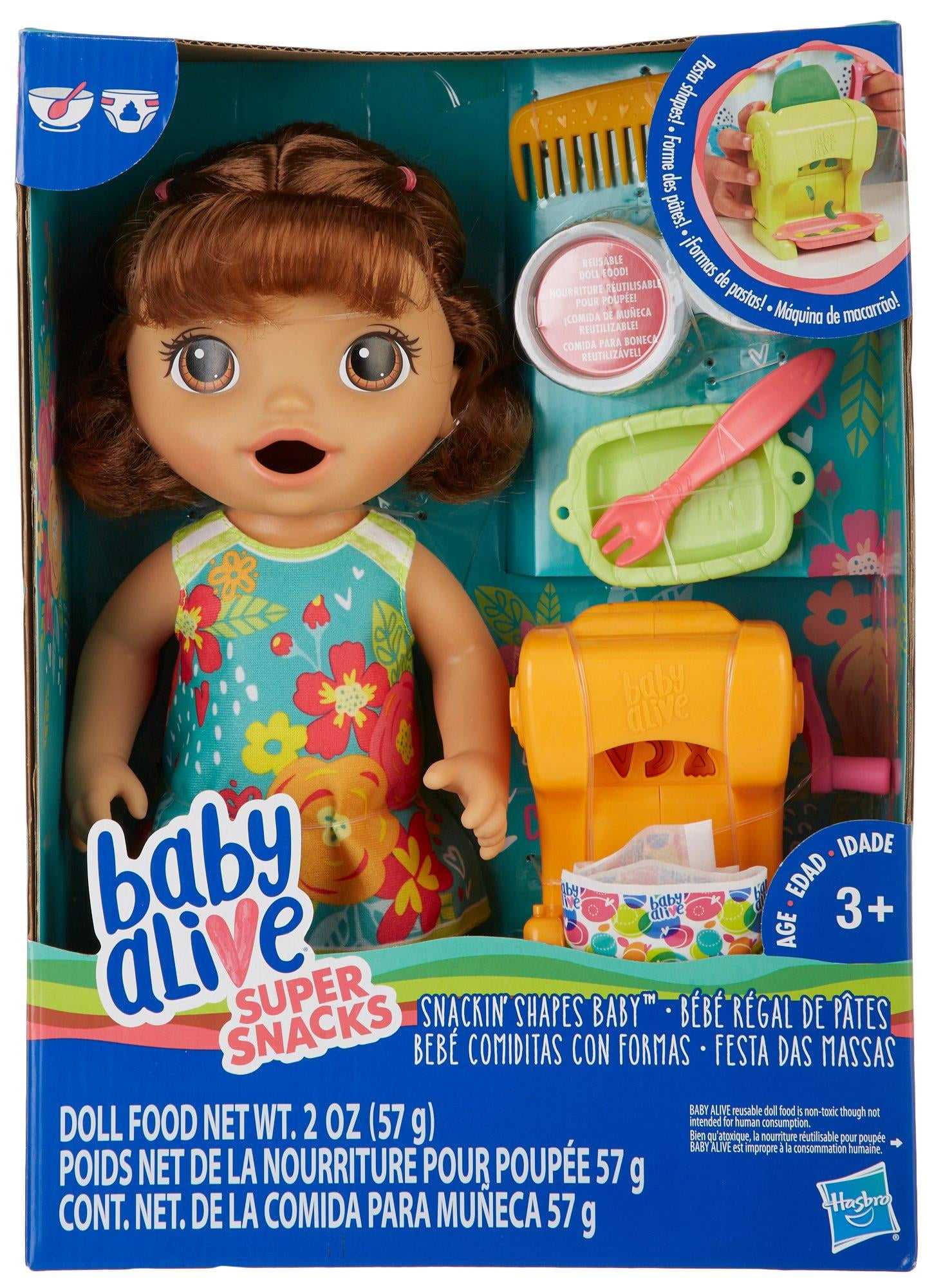 Baby Super Snacks Snackin' Shapes Doll - Walmart.com