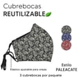 thumbnail image 3 of 3 Cubrebocas Reutilizable Estampado FACEX AMERICAN Paliacate, 3 of 6
