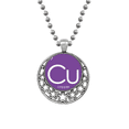 thumbnail image 1 of Chestry Éléments Tableau Périodique Transition Métaux Cuivre Colliers Pendentif Rétro Lune Étoiles Bijoux, 1 of 3