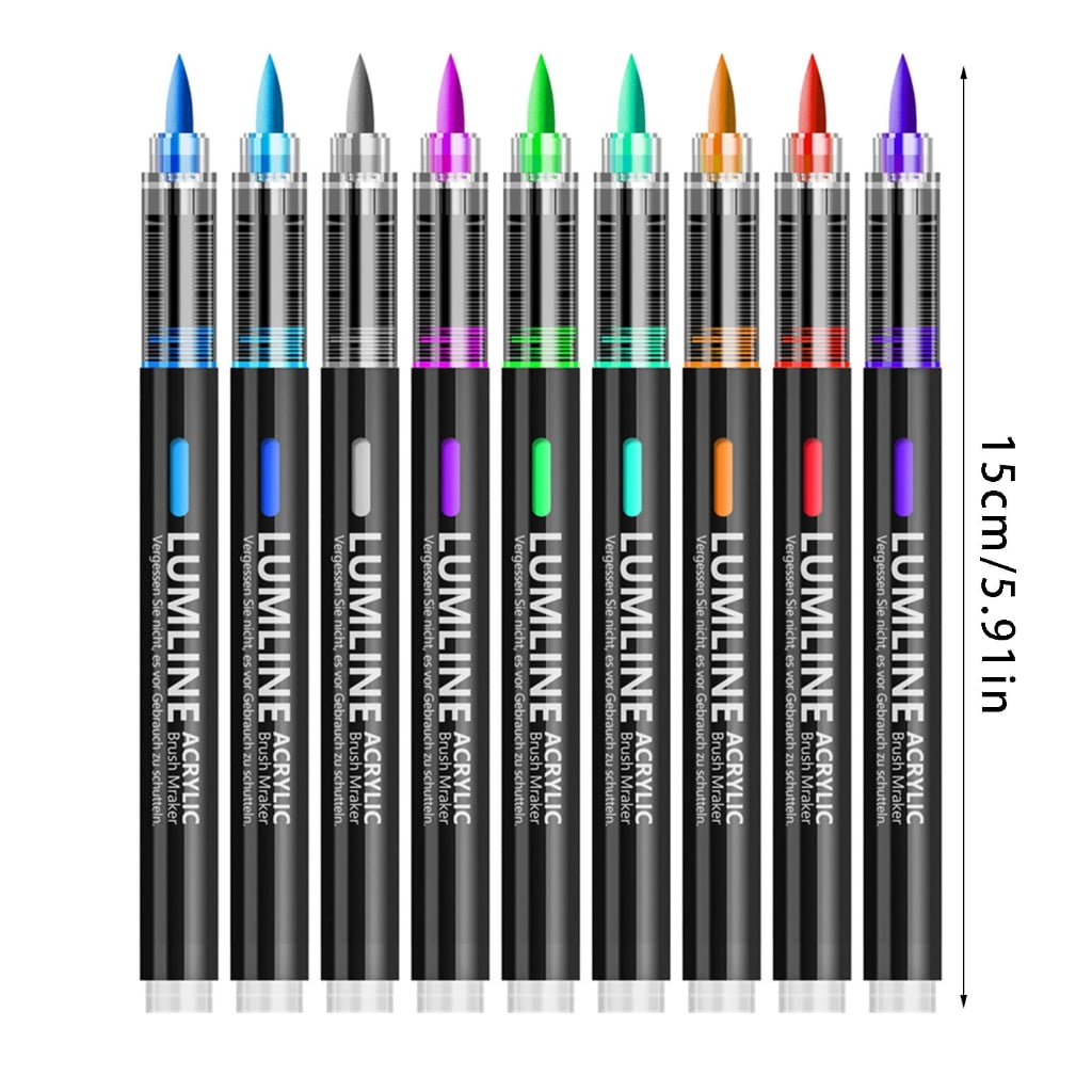 Acrylic Markers Safe Inks Smooth Writing Experience Gift Ready Bucket Packaging