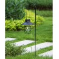 thumbnail image 4 of Linternas solares al aire libre YONGSHENG lámpara solar colgante decoración de jardín bombilla Edison de metal impermeable, 4 of 5