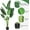 48 Inc, variant on Bird of paradise plant green, tropical artificial plant for indoor home living room and office decoration