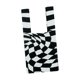 thumbnail image 3 of Bolso de hombro para mujer , bolso de mano informal tejido para chicas y señoras para Blanco negro Colcomx Bolsos de hombro para mujer, 3 of 8