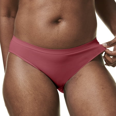 BRAVADO! DESIGNS Sustainable Panty | Mid-Rise | Seamless | Lipstick | XS/S