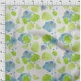 thumbnail image 3 of oneOone Cotton Flex Light Green Fabric Texture & Lemon Watercolor Quilting Supplies Print Sewing Fabric By The Yard 40 Inch Wide, 3 of 4